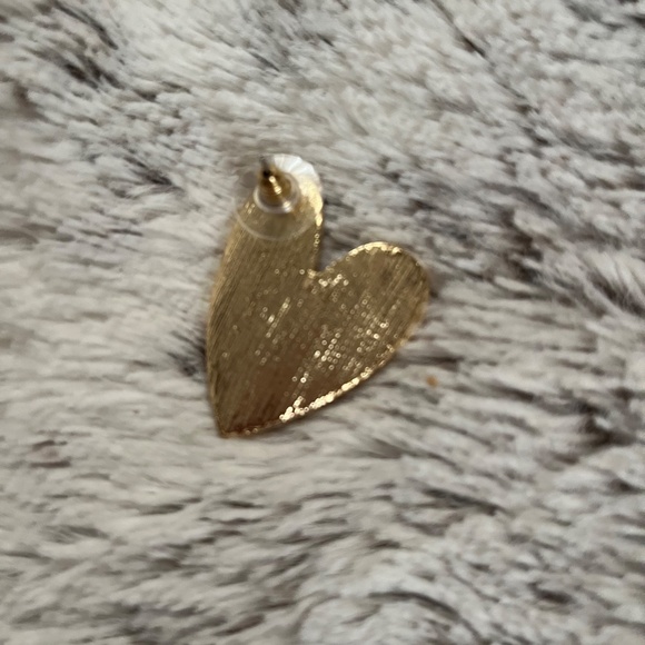 Beautiful Large Pink & Red Crystal Heart 💕 ❤️ Earrings - Picture 7 of 7